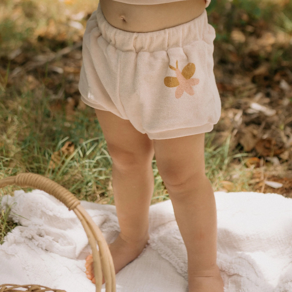 Golden Butterfly Bloomers Shell