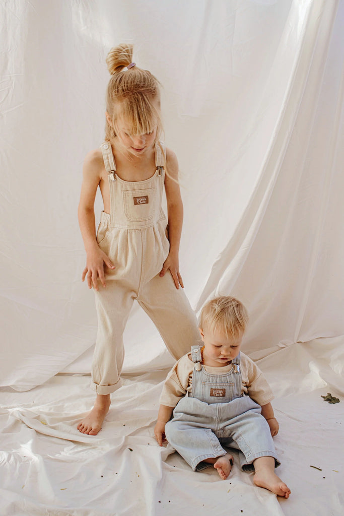 Twin Collective Bowie Bubble Overall, Natural Organic | GEN OF EVE