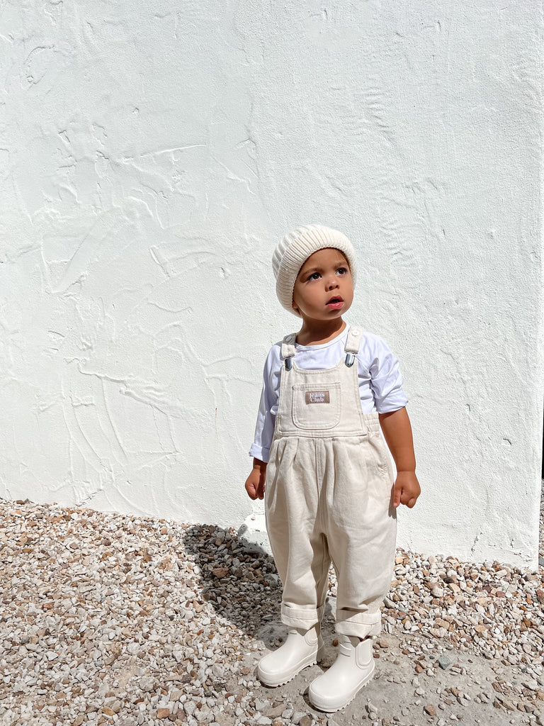 Twin Collective Bowie Bubble Overall, Natural Organic | GEN OF EVE