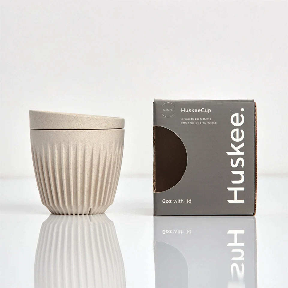 Huskee Coffee Cup and Lid