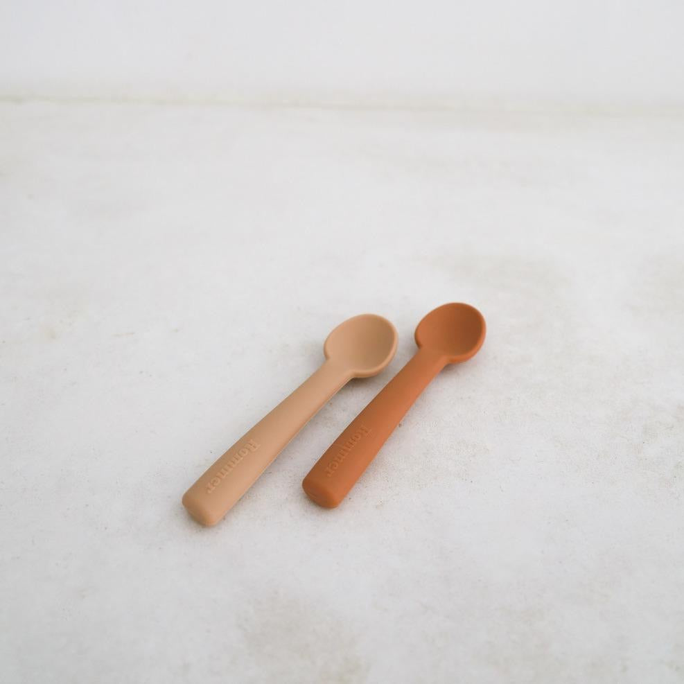 Rommer Spoons 2pk - Cinnamon/Nude